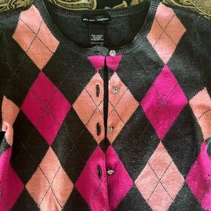 New York & Company  Argyle Sweater  Size S